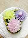 菊花皂花蛋糕皂